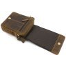 Винтажная мужская сумка через плечо из натуральной кожи светло-коричневого цвета Visconti Messenger Bag 69113 - 6