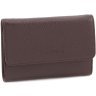 Жіночий темно-коричневий гаманець зі шкіри з вираженою зернистістю Tony Bellucci (10845) - 1