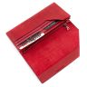 Красный матовый купюрник ручной работы Grande Pelle (13088) - 4