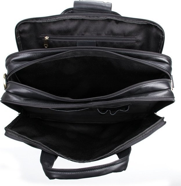 Вместительная мужская сумка для ноутбука на три отделения VINTAGE STYLE (14242) фото №10 Вместительная мужская сумка для ноутбука на три отделения VINTAGE STYLE (14242) modnotak фото №10