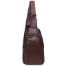 Мужской кожаный рюкзак Keizer K12096-brown - 2