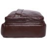 Мужской кожаный рюкзак Keizer K12096-brown - 5