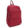 Женский красный рюкзак из текстильного материала на молнии Monsen 71814 - 1