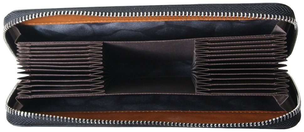 Большой картхолдер на молнии Beverly Hills черного цвета Vip Collection 102514 фото №4 Большой картхолдер на молнии Beverly Hills черного цвета Vip Collection 102514 modnotak фото №4