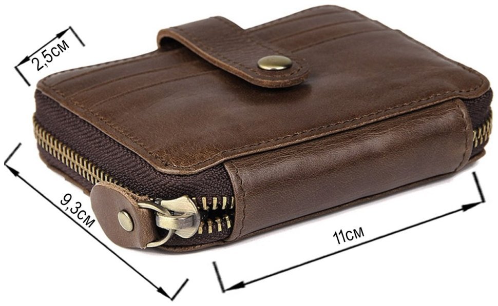 Коричнева візитниця з натуральної шкіри гладкого типу Vintage (2414604) фото №15 Коричнева візитниця з натуральної шкіри гладкого типу Vintage (2414604) modnotak фото №15