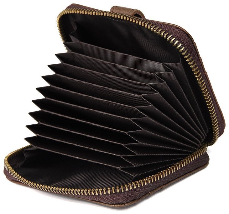 Коричнева візитниця з натуральної шкіри гладкого типу Vintage (2414604) фото №20 Коричнева візитниця з натуральної шкіри гладкого типу Vintage (2414604) modnotak фото №20