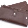 Кожаный деловой кошелек под купюры и карточки (с ремешком на запястье) ST Leather Accessories (17395) - 8