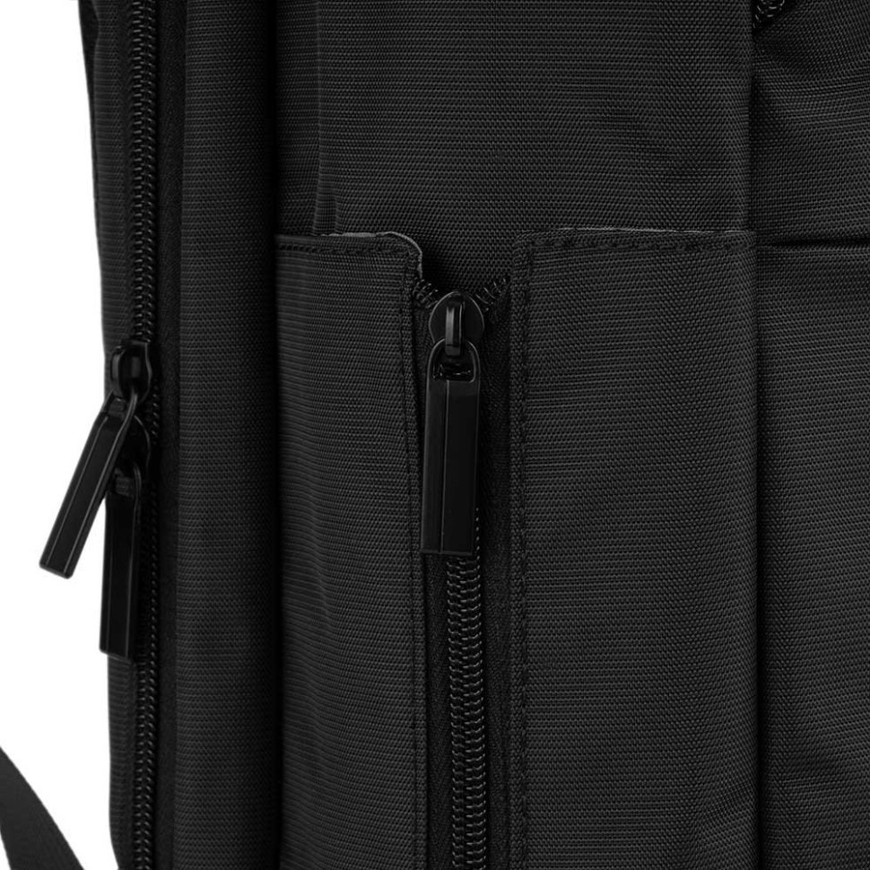 Стильный рюкзак из нейлона с отделением для ноутбука до 16" 2E City Traveler черного цвета 103514 modnotak фото №9