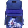 Синій шкільний рюкзак для хлопчиків із текстилю з мотоциклістом Bagland (53814) - 4