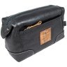 Чоловічий несесер зі шкіри на блискавці з ручкою для носіння Ashwood 94114 чорного кольору фото №2 Чоловічий несесер зі шкіри на блискавці з ручкою для носіння Ashwood 94114 чорного кольору modnotak фото - 2