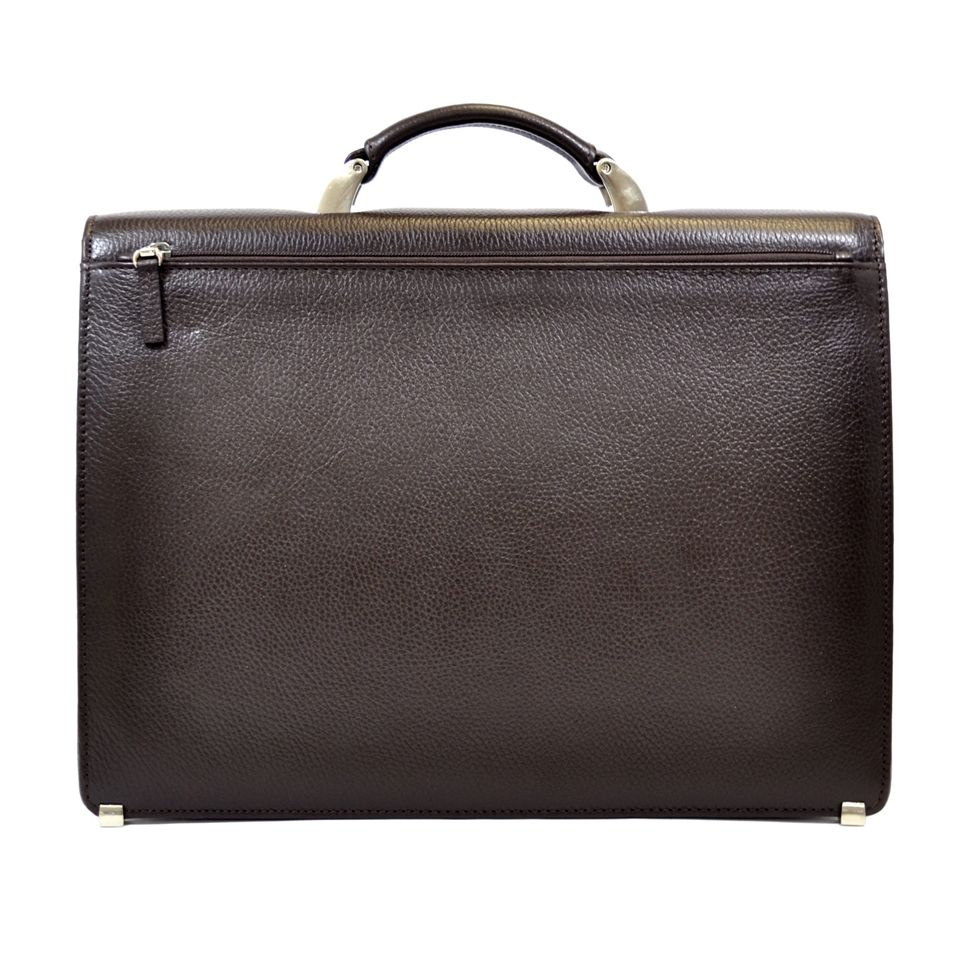 Якісний чоловічий портфель коричневого кольору - BOND NON (11602)