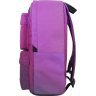 Яскравий жіночий рюкзак з текстилю Rainbow - Bagland (55414) - 2