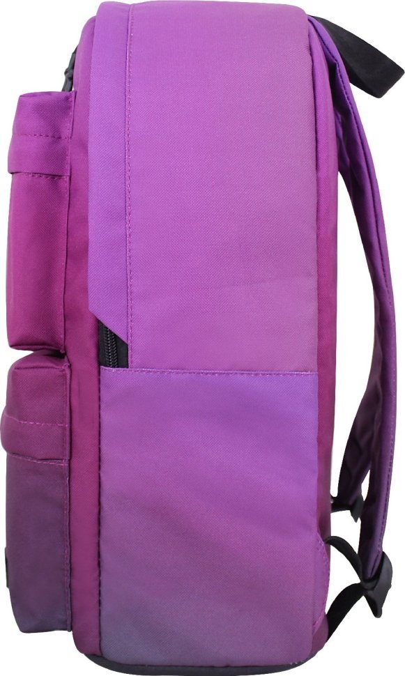 Яскравий жіночий рюкзак з текстилю Rainbow - Bagland (55414)