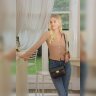 Повседневная женская сумка из натуральной кожи с тиснением под рептилию через плечо Ashwood C50 черного цвета 95414 фото №7 Повседневная женская сумка из натуральной кожи с тиснением под рептилию через плечо Ashwood C50 черного цвета 95414 modnotak фото - 7