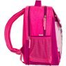 Шкільний рюкзак для дівчаток малинового кольору з принтом Bagland (55714) - 2