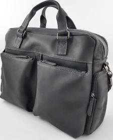 Зручна велика чоловіча сумка з двома ручками і плечовим ременем VATTO (11856)