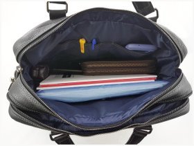 Зручна велика чоловіча сумка з двома ручками і плечовим ременем VATTO (11856)