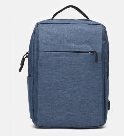 Чоловічий синій рюкзак з поліестеру під денім Monsen (21433)
