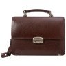 Классическая барсетка из натуральной кожи флотар Desisan 107014 коричневый modnotak фото - 1