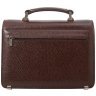 Классическая барсетка из натуральной кожи флотар Desisan 107014 коричневый modnotak фото - 4