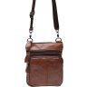 Мужская сумка-планшет коричневого цвета на молнии Keizer (21356) - 2