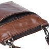Мужская сумка-планшет коричневого цвета на молнии Keizer (21356) - 5