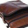 Мужская сумка-планшет коричневого цвета на молнии Keizer (21356) - 6