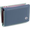 Різнобарвний жіночий гаманець компактного розміру з натуральної шкіри на магніті ST Leather 1767214 - 1