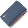 Різнобарвний жіночий гаманець компактного розміру з натуральної шкіри на магніті ST Leather 1767214 - 3