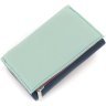Різнобарвний жіночий гаманець компактного розміру з натуральної шкіри на магніті ST Leather 1767214 - 4