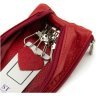 Велика жіноча ключниця із натуральної шкіри червоного кольору ST Leather 1767314 - 5