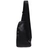 Мужской кожаный рюкзак Keizer K12096-black - 3
