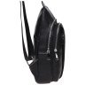 Мужской кожаный рюкзак Keizer K12096-black - 4
