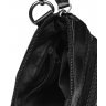 Мужская удобная сумка через плечо из натуральной кожи черного цвета Keizer (15665) - 8