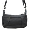 Недорогая женская кожаная сумка черного цвета на плечо Borsa Leather (15702) фото №3 Недорогая женская кожаная сумка черного цвета на плечо Borsa Leather (15702) modnotak фото - 3
