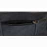 Недорога жіноча шкіряна сумка чорного кольору на плече Borsa Leather (15702) - 6