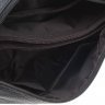Недорога жіноча шкіряна сумка чорного кольору на плече Borsa Leather (15702) - 8