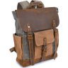 Дорожній комбінований рюкзак середнього розміру Vintage (20113) - 1