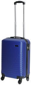 Маленький синий чемодан Las Vegas с выдвижной ручкой Vip Collection 102415