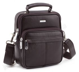 Фирменная мужская сумка небольшого размера - KARYA (10072)