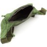 Тактична текстильна сумка на пояс оливкового кольору - MILITARY STYLE (21965) - 2
