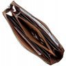 Рудий шкіряний чоловічий гаманець-клатч із матової шкіри SHVIGEL (16190) - 3