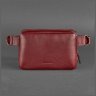 Женская бордовая сумка на пояс из натуральной кожи BlankNote Dropbag Mini (12711) - 8