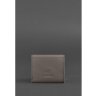 Жіночий компактний гаманець темно-бежевого кольору з гладкої шкіри BlankNote (12595) - 5
