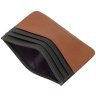 Кожаный картхолдер с отделением для купюр Smith & Canova 93915 черно-коричневого цвета фото №4 Кожаный картхолдер с отделением для купюр Smith & Canova 93915 черно-коричневого цвета modnotak фото - 4