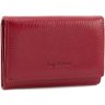 Красивый кошелек красного цвета из высококачественной кожи Tony Bellucci (10765) - 1