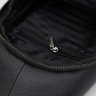Вместительная мужская сумка слинг из натуральной кожи Borsa Leather 104515 черного цвета modnotak фото - 5