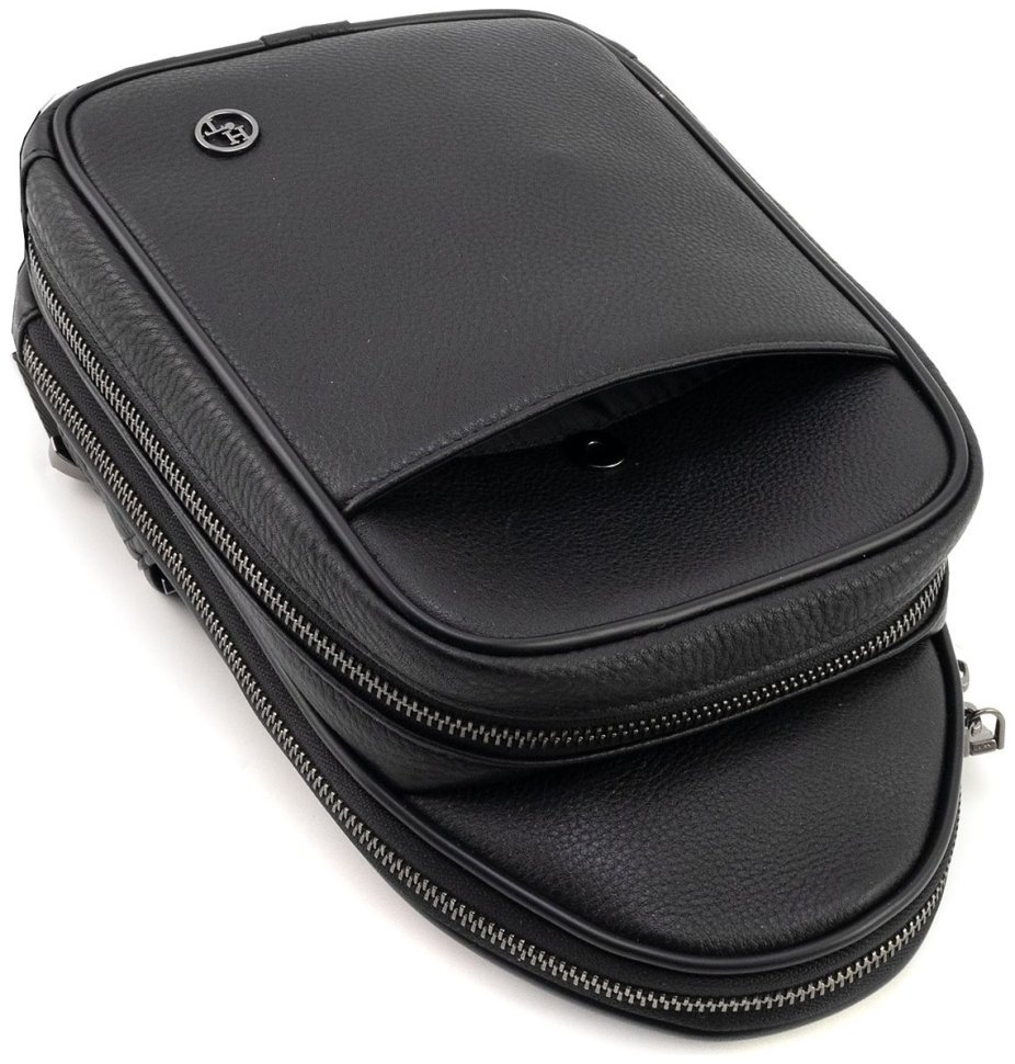 Мужской слинг из натуральной кожи H.T Leather 94515 фото №9 Мужской слинг из натуральной кожи H.T Leather 94515 modnotak фото №9
