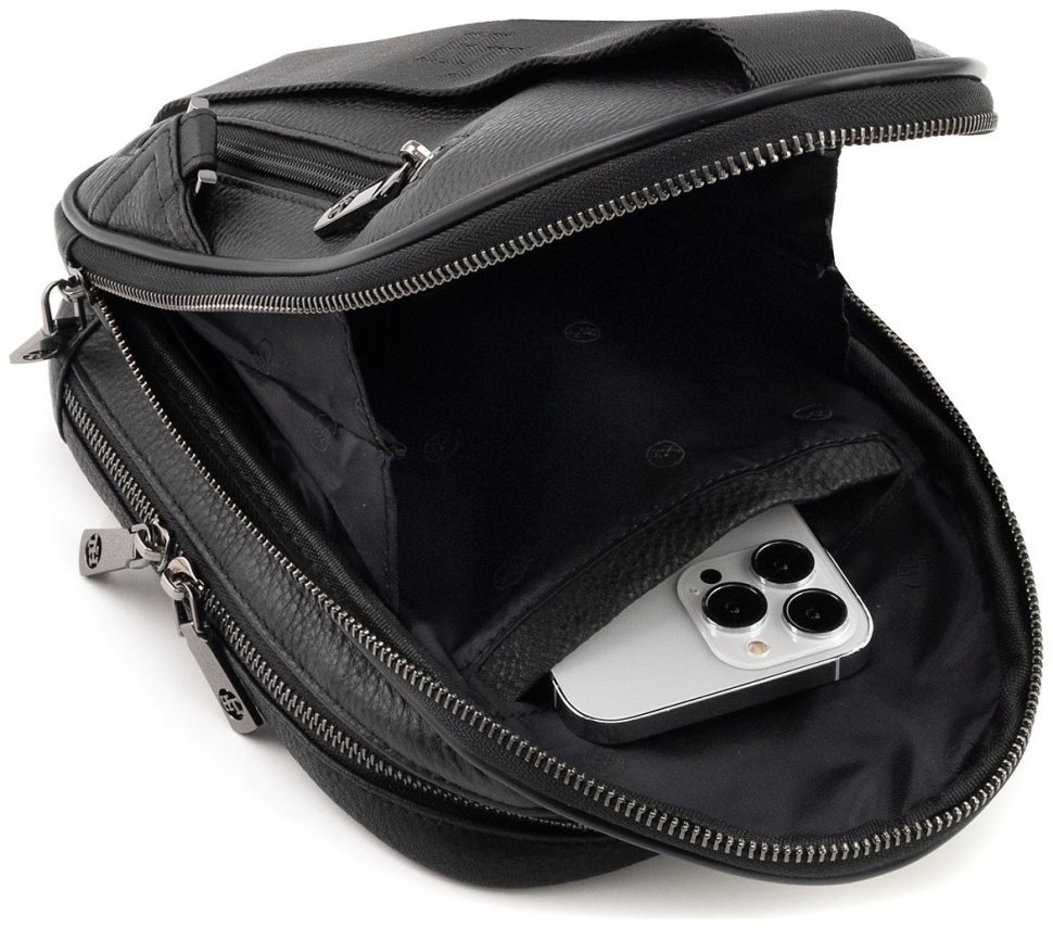 Мужской слинг из натуральной кожи H.T Leather 94515 фото №11 Мужской слинг из натуральной кожи H.T Leather 94515 modnotak фото №11