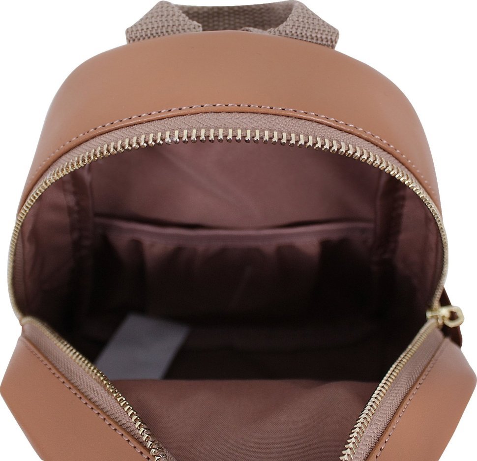 Світло-коричневий дитячий рюкзак ANIMALS зі шкірозамінника Bagland (55415)